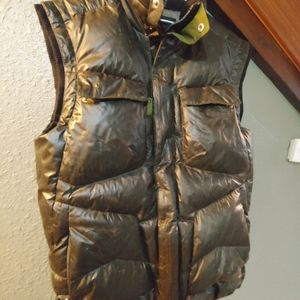 Men's "old school" Vintage Ultra-warm Puffy Vest